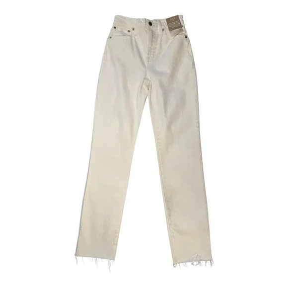NEW Madewell Size‎ 00 (23) Tile White The Perfect Vintage Jean NWT - Picture 2 of 9